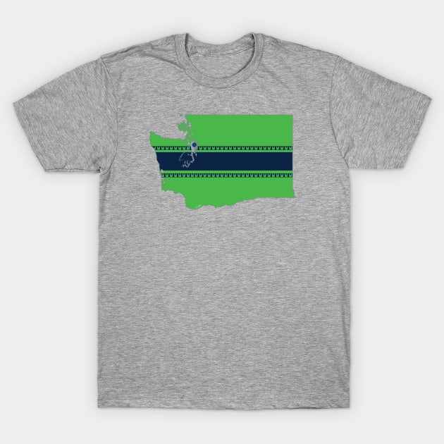 Seattle Football (Alternate) T-Shirt by doctorheadly